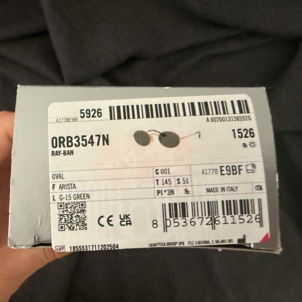 Ray-Ban Oval Sunglasses - Picture 2 of 6